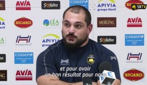 Le Point Presse Stade Rochelais / Brive