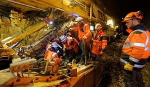 Renouvellement de voie SNCF entre Aubagne et Toulon