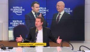 Discours d'Emmanuel Macron à Davos : "c'est de la tartuferie" estime Yannick Jadot, eurodéputé écologiste #8h30Politique