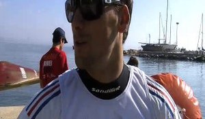 Le champion du monde 2011 de kayak, Denis Gargaud, nous livre ses impressions apres la course