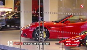 Londres : une grande exposition consacrée à la marque Ferrari vient d'ouvrir ses portes