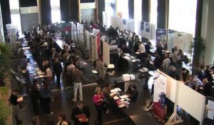 2ème forum de l'emploi aéronautique et spacial à Marignane.