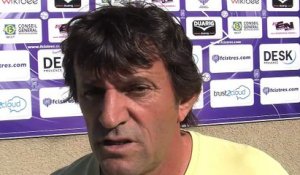 José Pasqualetti, l'entraîneur d'Istres donne son avis sur Thauvin