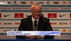 Ranieri : "J’ai essayé de mettre le bus, mais c’est très difficile"