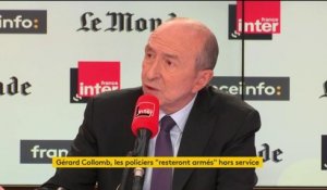 Un maintien de Christophe Castaner au gouvernement "semble difficile" pour Gérard Collomb