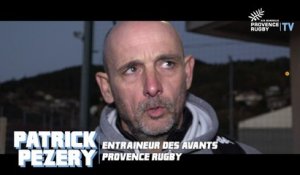 Patrick Pezery après Aubenas / Provence Rugby
