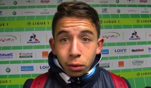 Maxime Lopez forcément un peu déçu par le résultat (0-0) face à Sainté