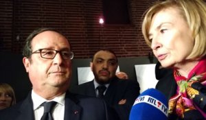 François Hollande: "je connais Molenbeek"