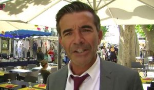 L'interview du candidat Jean-Luc Di Maria ce matin sur le marché d'Istres.