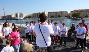 Une trentaine de personnes a défilé à Martigues pour la journée du deuil périnatal