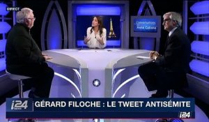 Tweet antisémite: Face à Gérard Filoche, ce soir, sur i24News, Anna Cabana s'énerve: "Soit vous êtes un imbécile, soit v