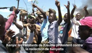 Kenya: Kisumu proteste contre la réélection de Kenyatta