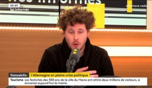 Julien Bayou (EELV) : "Peut-être qu'il est temps qu'Angela Merkel tire sa révérence"