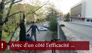 Ardèche : suivez les Yamakasis privadois