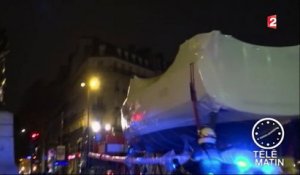 Paris traversée par des bateaux géants pour le Nautic