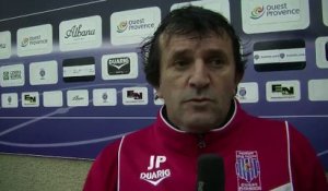 L'entraîneur Istréen José Pasqualetti évoque le cas Palmiéri