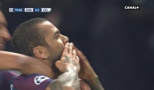Champions League - PSG / CELTIC FC - La frappe flottante de Dani Alves clôture la soirée !