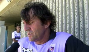 José Pasqualetti l'entraîneur du FC Istres revient sur les horaires du vendredi