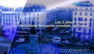 Les 3 piliers majeurs de la 5ème économie mondiale :  la France [Olivier Passet]