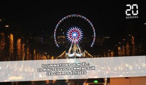 Vidéo 360°: «20 Minutes» vous emmène sur les Champs-Élysées aux couleurs de Noël