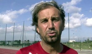 Lionel Charbonnier l'entraîneur du FC Istres