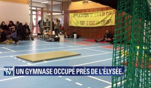 Assaut de Saint-Denis : toujours pas relogés, des anciens locataires de l’immeuble occupent un gymnase près de l’Elysée