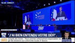 Macron devant les maires : "J'ai besoin de vous"
