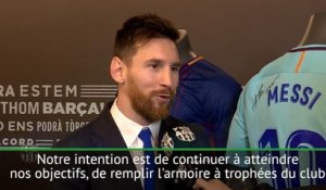 Barça - Messi : "Mon rêve est de finir ma carrière ici"