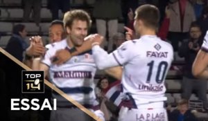 TOP 14 - Essai Yann LESGOURGUES (UBB) - Bordeaux-Bègles - Brive - J11 - Saison 2017/2018