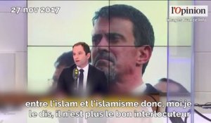 Islam: pour Hamon, Valls « n'est plus le bon interlocuteur» pour parler de ces questions