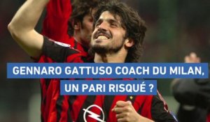 Foot - ITA : Gattuso coach du Milan, un pari risqué ?