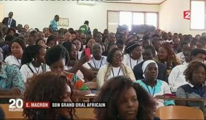 Burkina Faso : Emmanuel Macron s'adresse à la jeunesse africaine