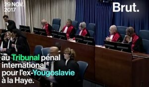 Un accusé croate prend du poison au moment du verdict du TPIY