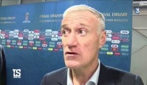 Mondial 2018 : Didier Deschamps et Corentin Tolisso réagissent au tirage des groupes