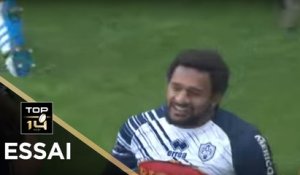 TOP 14 - Essai George TISLEY 1 (SUA) - Clermont - Agen - J12 - Saison 2017/2018