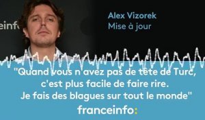 Alex Vizorek :"Je fais des blagues sur tout le monde"