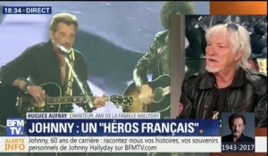 Avec la mort de Johnny "une page de ma vie se tourne", dit Hugues Aufray