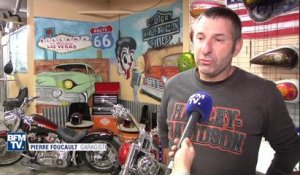 Les bikers rendent hommage à Johnny Hallyday