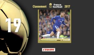 Foot - Ballon d'Or 2017 : Eden Hazard 19e