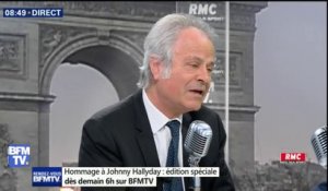 Giesbert: "Jean d'Ormesson et Johnny étaient tous les deux de grosses pierres des fondations de la France"