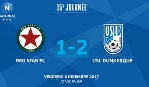 J15 : Red Star FC - USL Dunkerque (1-2), Le résumé