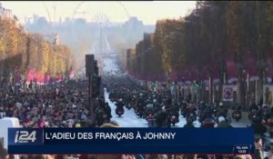 L'adieu des Français à Johnny Hallyday
