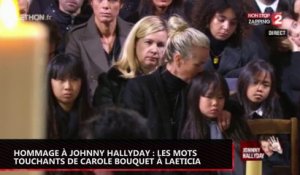 Hommage à Johnny Hallyday : Les mots touchants de Carole Bouquet pour Laeticia (vidéo)
