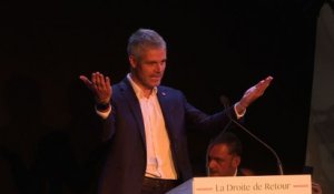 Wauquiez, nouveau président de LR : "la droite est de retour"