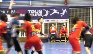 Quelques belles actions du match Martigues Handball St Etienne