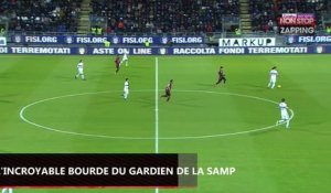Football : L’incroyable bourde du gardien de la Sampdora (Vidéo)