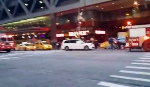 New York: Explosion à proximité de Times Square - Importante opération de police en cours - Un homme a été arrêté