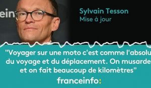 Sylvain Tesson :"Voyager sur une moto c’est comme l’absolu du voyage et du déplacement"