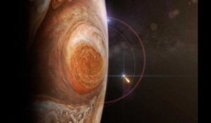 Plongez à l'intérieur de la tache rouge de Jupiter, plus grande que la Terre