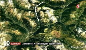 Hautes-Alpes : avec les migrants qui tentent de franchir le col de l'Échelle, une traversée à haut risque